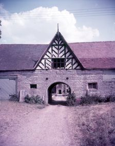 Gateway at Salford Priors, Worcestershire, c1955. Creator: Arthur Charles Kirby Ware
