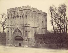 Gateway - Bury St. Edmond's, 1858. Creator: Alfred Capel-Cure
