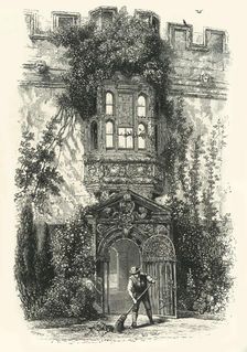 Gateway into the Garden at St. John's c1870