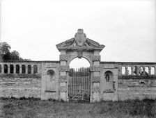 Gateway, Kirby Hall, Northamptonshire, 1925. Artist: Nathaniel Lloyd