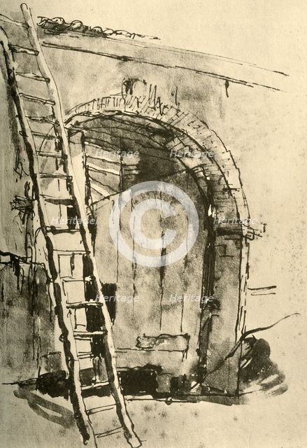 'Gateway', mid 18th century, (1928). Artist: Giovanni Battista Tiepolo.