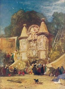 Gateway of the Abbey Aumale, Normandy 1832. Artist: John Sell Cotman