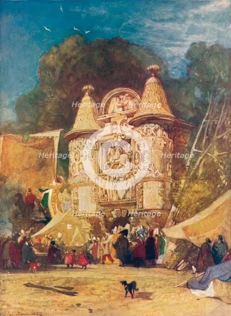 'Gateway of the Abbey Aumale, Normandy', 1832. Artist: John Sell Cotman.