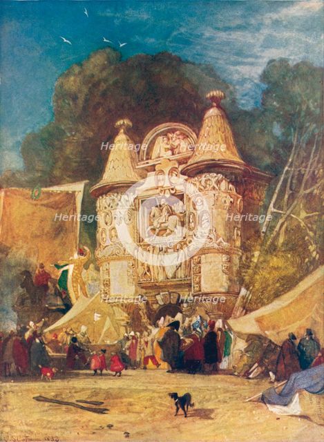 'Gateway of the Abbey Aumale, Normandy', 1832. Artist: John Sell Cotman.