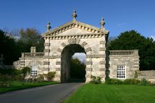 Gateway of the Fonthill Estate, Wiltshire, 2005. Creator: Peter Thompson