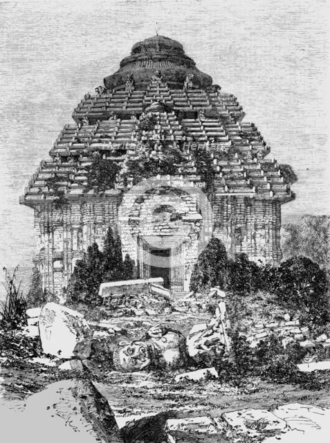 'Gateway of the Temple of the Sun; Notes on the Ancient Temples of India', 1875.  Creator: Unknown.