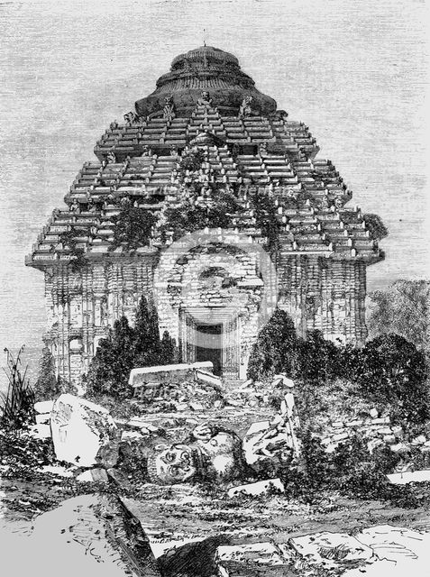 'Gateway of the Temple of the Sun; Notes on the Ancient Temples of India', 1875.  Creator: Unknown.