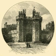 Gateway of Lancaster Castle 1898. Creator: Unknown