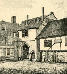 Gateway of St. Saviour's, Bermondsey 1794, (1925). Creator: Unknown