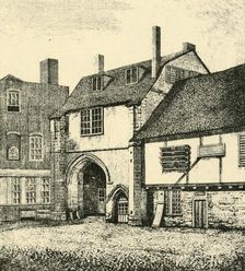 Gateway of St. Saviour's, Bermondsey 1794, (1925). Creator: Unknown