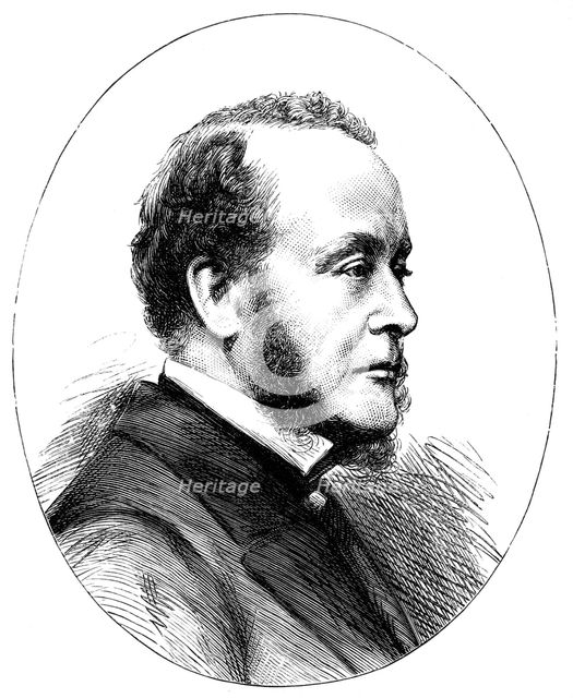 Gathorne Hardy  (1814-1906), 1st Earl of Cranbrook, British Conservative politician. Artist: Unknown