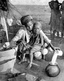 Gatherering myrrh and frankincense, Somalia, Africa, 1936.Artist: Wide World Photos