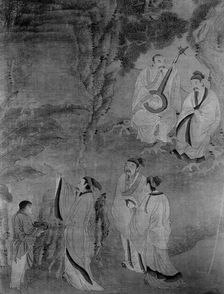 Gathering of Scholars at the Western Garden. Creator: Unknown