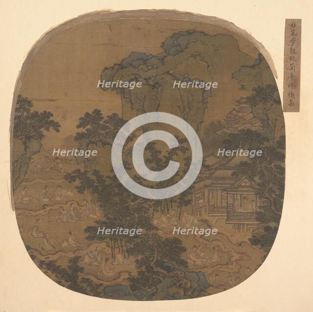 Gathering at the Orchid Pavilion, 16th century. Creator: Unknown.