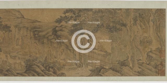 Gathering at the Orchid Pavilion, Ming dynasty, 16th-17th century. Creator: Unknown.