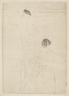 Gathering Fruit, c. 1893. Creator: Mary Cassatt