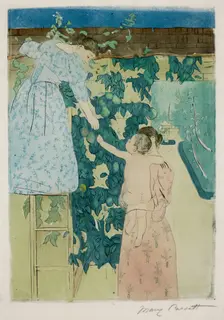 Gathering Fruit, c1893. Creator: Cassatt, Mary (1845-1926)
