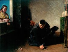 Gathering The Offerings, c1855. Creator: John Phillip