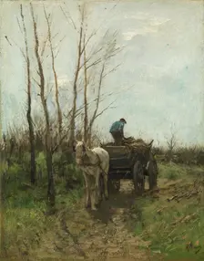 Gathering Wood. Creator: Anton Mauve