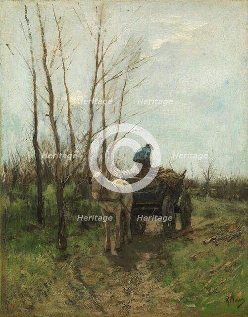 Gathering Wood. Creator: Anton Mauve.