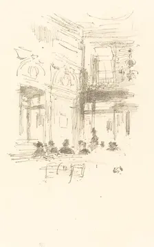 Gatti's, 1890. Creator: James Abbott McNeill Whistler