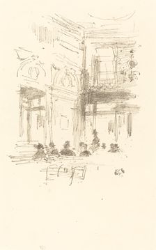 Gatti's, 1890. Creator: James Abbott McNeill Whistler