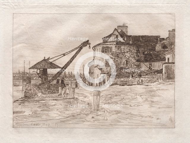 Gaube, 1879. Creator: Otto H. Bacher (American, 1856-1909).