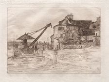 Gaube, 1879. Creator: Otto H. Bacher (American, 1856-1909)