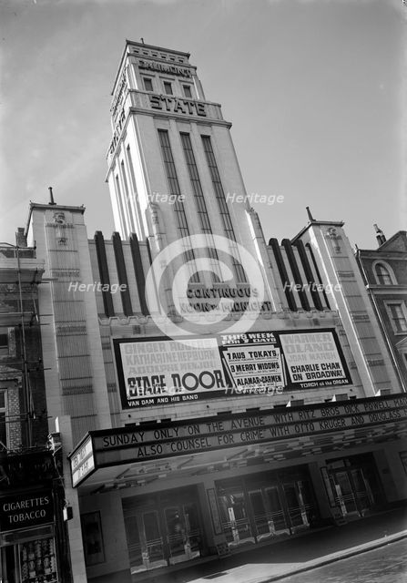 Gaumont State Cinema, Kilburn High Road, London, c1937. Artist: J Maltby