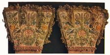 Gauntlets of a pair of gloves, believed to have belonged to Prince Rupert c17th century
