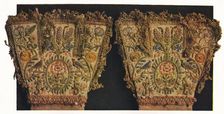 Gauntlets of a pair of gloves, believed to have belonged to Prince Rupert c17th century