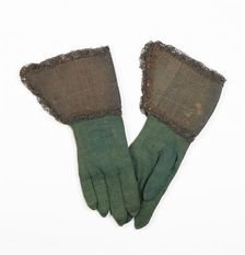 Gauntlets, Russian, first quarter 18th century. Creator: Unknown
