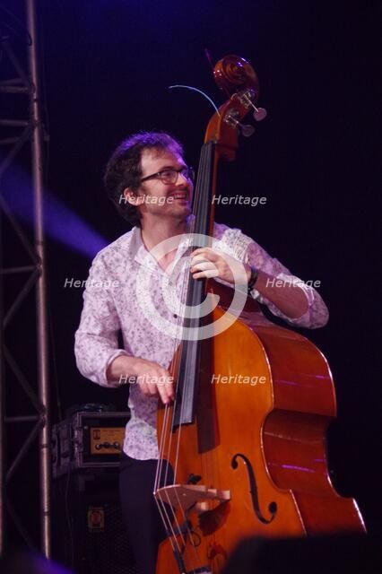 Gavin Barras, Love Supreme Jazz Festival, Glynde Place, East Sussex, 2014. Artists: Brian O'Connor, Gavin Barras.