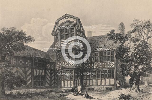 Gawsworth Old Hall, Cheshire, 1915. Artist: Unknown.