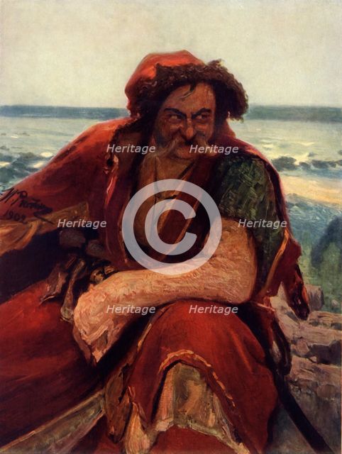 'Gaydamak', 1902, (1965). Creator: Il'ya Repin.