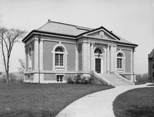Gaylord Library, Mount Holyoke College, Mass., between 1900 and 1910. Creator: William H. Jackson