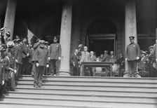 Gaynor notification, 1913. Creator: Bain News Service