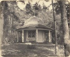 Gazebo in the Forest Near Moscow, c. 1870s. Creator: Scherer Nabholz & Co