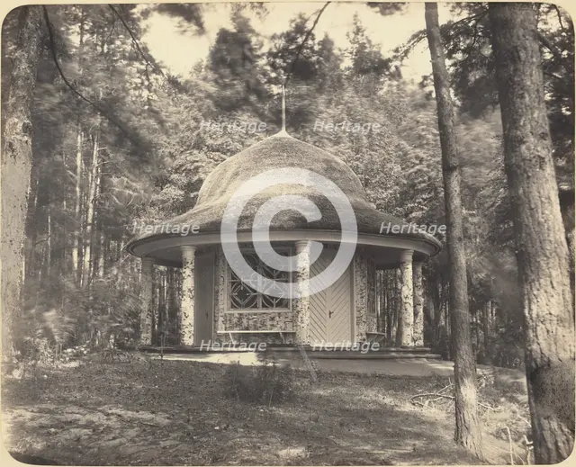 Gazebo in the Forest Near Moscow, c. 1870s. Creator: Scherer Nabholz & Co.