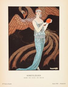 Gazette du Bon Ton, 1922. Creator: Barbier, George (1882-1932)