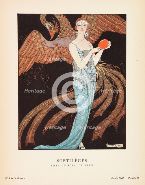 Gazette du Bon Ton, 1922. Creator: Barbier, George (1882-1932).