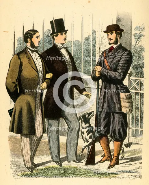 'Gazette of Fashion, 1861', 1943. Creator: Unknown.