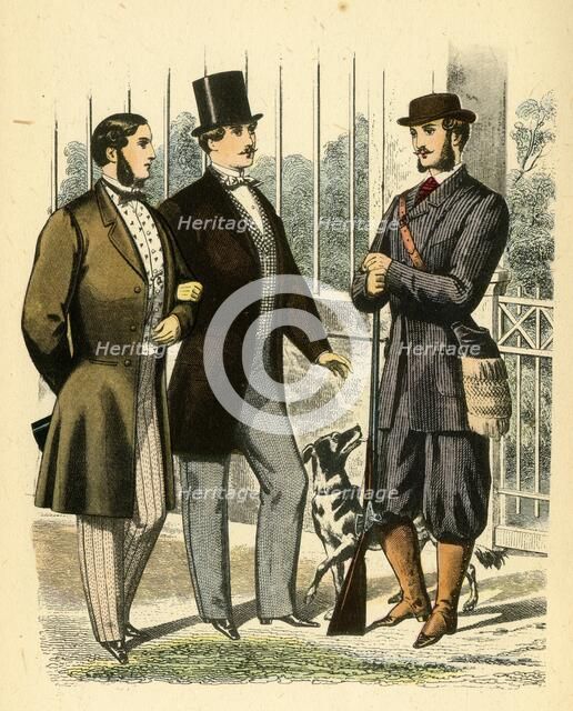 'Gazette of Fashion, 1861', 1943. Creator: Unknown.