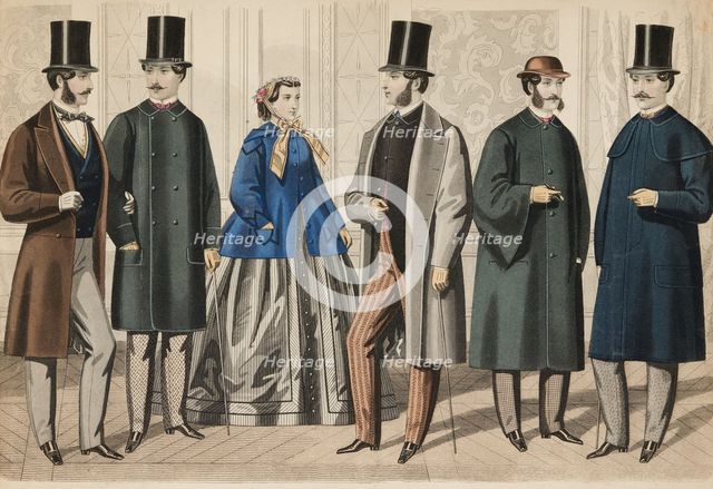 Gazette of Fashion, 1866. Creator: Unknown.