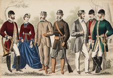 Gazette of Fashion, 1866. Creator: Unknown