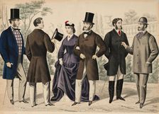 Gazette of Fashion, 1866. Creator: Unknown