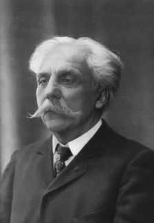 Gabriel Fauré (1845-1924), French composer, organist, pianist and teacher. Artist: Silvestre