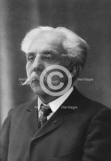Gabriel Fauré (1845-1924), French composer, organist, pianist and teacher. Artist: Silvestre