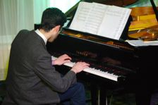 Gabriel Latchin, Watermill Jazz Club, Dorking, Surrey, 2.12.19. Creator: Brian O'Connor