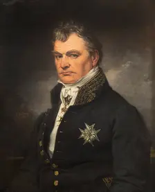 Gabriel Poppius, minister of state, president of the Chamber of Commerce, mid-19th century. Creator: Johan Gustaf Sandberg